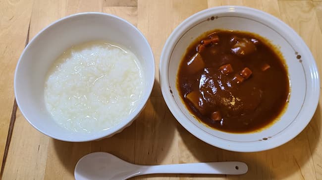 検査前日